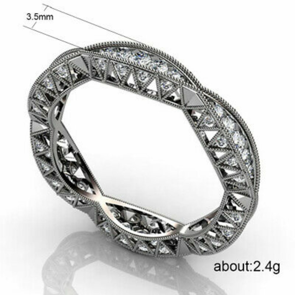 Silver Elegance Ring - Picture 4 of 8